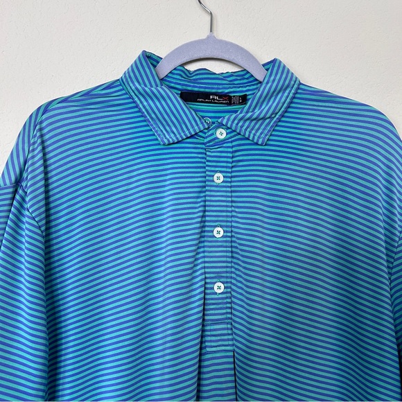 Ralph Lauren RLX Men’s Performance Golf Polo Size L - Picture 3 of 9